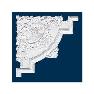 Ekena Millwork PML15X15EM Emery Corner (matches moulding PML02X01EM) Panel Moulding, 15 3/4"W x 15 3/4"H x 1 1/8"P
