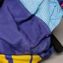 SLOOSH Inflatable Pool Floats Raft - XL Fabric Covered Pool Mat Lounger Floaties for Adults, Ultra Comfort Inflatable Water Float with Headrest for Beach Lake Swimming Pool Floating 68"X34" (Blue)