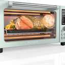 Nuwave Bravo Pro Smart Air Fryer Toaster Oven Combo, Airfryer Convection Oven Countertop, 12-in-1 Functions with Quicker & Even Crisp Technology, 1800W, 50-450F, PFAS-Free, 21QT, Mint