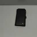 Defencase Compatible with Samsung Galaxy S24 Ultra Case Wallet with RFID Blocking Card Holder for Women Men, PU Leather Magnetic Snap Flip Zipper Strap Phone Case Fit for Galaxy S24 Ultra 5G, Black