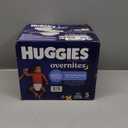 Huggies Overnites Size 5 Overnight Diapers (27+ lbs), 50 Ct, Packaging May Vary