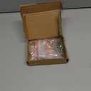 Foyofly 6 Pack Bow Dresser Knobs Cute Drawer Knobs Zinc Alloy Brushed Hardware Handles Pulls Vintage Cupboard Drawer Knob for Kitchen Cabinets Home Bedroom (A-Rose Gold)