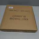 CYMULA Christmas Knit Throw Blanket - Super Soft Cozy Fuzzy Blankets for Couch, Sofa & Bed, Holiday Throw Blanket50"x60"