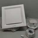 Bathroom Fan Ceiling Mount Exhaust Ventilation,141 CFM 0.7 Sones,4 Inches Duct,White,Very Quiet Ventilation and Exhaust Fan