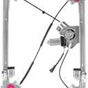 BOXI 741-968 Rear Driver Side Power Window Regulator with Motor Fit for Ford F-150 2004-2008 for Lincoln Mark LT 2006-2008 4L3Z1627001AA 6L3Z1627001AA