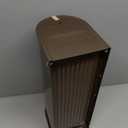Brown Mailboxes for Outside, RAINHOL Post Mount Mailbox, Galvanized Steel Medium Capacity Mail Boxes, 19 x 8.7 x 6.7 Inches
