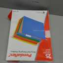 Pendaflex Hanging File Folders, Letter Size, Assorted Colors, 1/5-Cut Adjustable Tabs, 25 Per Box (81663)