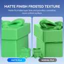 JAYO Matte PLA 3D Printer Filament Bundle 2KG, PLA Matte Filament 1.75mm Bulk, 8 Pack 250g Spool Filament (Black, White, Blue, Red, Pink, Orange, Light Yellow, Olive Green)