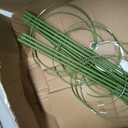4 Pack Tomato Cage, 18 inches Plant Support Cages for Garden, Upgrade Garden Plant Stakes with Adjustable Rings, Plants Trellis for Tomato, Flower, Climbing Plants, with Twist Tie