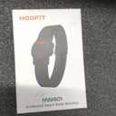 moofit HW401 Heart Rate Monitor Armband, IP67 Waterproof, Support Bluetooth/ANT+, Rechargeable Optical Heart Rate Sensor Bracelet Works with Wahoo, Strava, Elite HRV