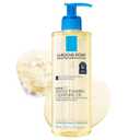 La Roche-Posay Lipikar AP+ Gentle Foaming Cleansing Oil, Gentle Oil Cleanser for Face and Body Formulated with Niacinamide, Long-Lasting 24-hour Hydration, Fragrance-Free & Soap Free