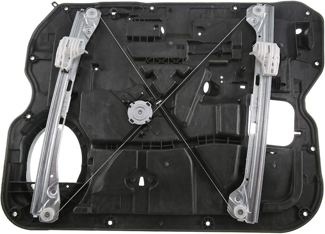 A-Premium Power Window Regulator with Motor Front Driver Side Compatible with Ram 1500 2011-2012 & Dodge Ram 1500/Ram 2500 2009-2010, fits for Crew/Extended Cab Pickup 4-Door Only, Replace#68044849AB