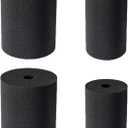 Weewooday Cup Turner Foam Black Cup Turner Inserts for Tumbler Foam Insert Elastic Sponge for Tumblers Crafting 10 oz to 40 oz(4)
