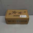 Lakumu 20FT 40 LED Snowflake Christmas Mini Twinkle Lights, Rechargeable Battery Operated, 8 Modes & Timer for Bedroom Patio Xmas Tree, Warm White