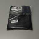 Barossa Design Fabric Snap-in Liner 70" W x 54" H - Hotel Style Removable Replacement Inner Liner, Machine Washable & Water Repellent - Black, 70x54