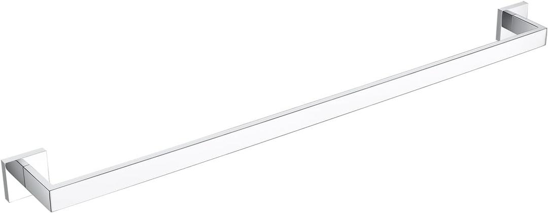 BANOLUX Towel Rack, 32-Inch Single Towel Bars for Bathroom, Towel Racks for Bathroom Wall Mounted SUS304 Stainless Steel Hand Towel Holder Organize Heavy Duty, Chrome Towel Bar