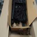 Set of 3 Lighted Black Halloween Tree 4FT 5FT and 6FT, Higher Size, Timer Function Orange & Purple Spooky Tree with 96 LED Lights for Indoor & Outdoor Halloween Decorations Yard Garden Home Party