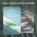 Bedsure Cooling Pillow Cases Queen Size Set of 2, Rayon Derived from Bamboo Cooling Pillowcase for Hot Sleepers, Cool Pillow Covers with Envelope Closure for Women Men, Light Grey, 20x30 Inches