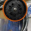 Dog Shower Attachment Water Hose Nozzle Sprayer Set with Metal 3-Way Shower Diverter & 6.6 Ft Long Hose for Bathroom Shower Arm Easy Indoor Outdoor Pet Pup Dog Washing Hose attachment (2m/79inches Hose, Silver)