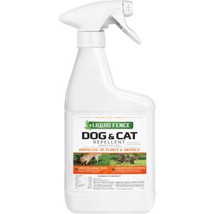 Liquid Fence Dog & Cat Repellent Ready-to-Use, 32-Ounce (1 Pack)