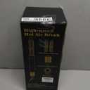 Hair Styler Hair Dryer Brush - 110,000 RPM High-Speed Hot Air Styler,Multi Stylers with Auto-Wrap Curler, Professional Blow Dryer Brush for Fast Curling Volumizing Straightening Styling(Black-Golden)