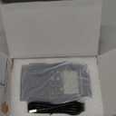 Pocket Radio with AM FM-1200mAh Rechargeable Radio-Portable Transistor Radio with Best Reception, Bluetooth Receiver,5W Big Speaker,LCD Screen,Earphone Jack,Support SD Card and USB Player for Jogging (Black)