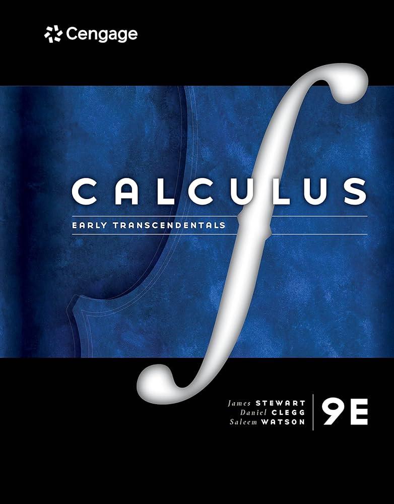 Calculus: Early Transcendentals 009 Edition