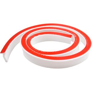 Silicone Water Stopper and Shower Barrier, 50-300cm Flexible Waterproof Strip for Curbless Showers and Bathroom Moisture Control(5cm-White 200cm)