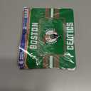 2 x Rico Industries NBA Unisex NBA Basketball Stripes Magnetic Picture Frame (5"x6.75") & Magnet Combo Set - Home Dcor (Green)