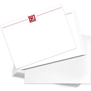 4 x Desert Cactus Boston University 10 Pack Notecards Stationery Cardstock Terriers BU Includes Envelopes Memo Party Thank You (Notecard 1a)