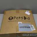 Petskd Top-Expandable Pet Carrier with Wheels 18x11x11 Inches Delta American United Airline Approved, Soft-Sided Carrier for Small Cats Dogs with Locking Safety Zippers and Anti-Scratch Mesh(Black)