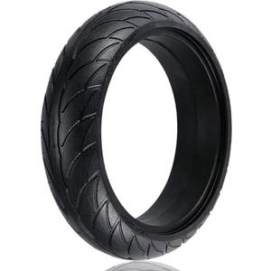8 Inch Ninebot ES Front Tire - 8x2.125(159-42) 200x50 Tyre Replacement for Segway Ninebot ES1 ES2 ES3 ES4 E2 E2 Plus ~Swagger 5 Boost Electric Scooter 8x2.0 inch Wheel - Explosion proof