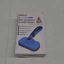 Swihauk Self Cleaning Slicker Brush - Skin Friendly Deshedding Grooming Tool for Dogs & Cats, Suitable for Shedding & Haired Pets, with Pet Supplies Accessories, Blue