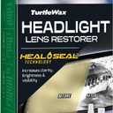 Turtle Wax Headlight Restoration Kit, Removes Oxidation and Yellowing, Restores to Like-New Condition, Increases Visibility and Brightness for Safer Driving, Easy Application