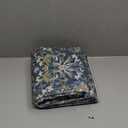 2x5 Decorative Vintage Hallway Runner: Washable Oriental Pet-Friendly Soft Carpet for Bathroom Bedroom Non-Slip Laundry Floor Mat - Low Pile Non-Shedding Rug for Apartments & Homes (2x5, Floral/Blue)