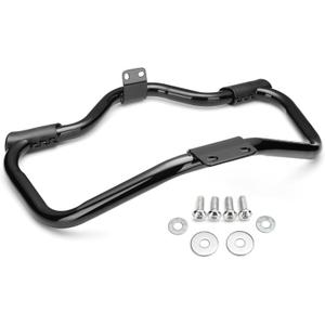 MoKitDora Sportster Crash Bar Highway Rail Mustache Engine Guard 1.25" Fat for Harley 2004-later XL and 2008-2013 XR Models, Gloss Black