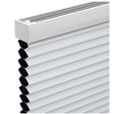 Changshade Cordless Cellular Shades,Blackout Honeycomb Shades for Windows,Pull Down Pleated Blinds,Easy to Install for Indoor Windows and French Doors,White(Blackout),31" w x 50" h