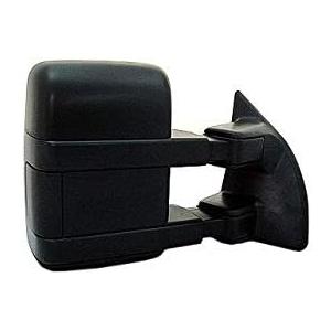 Right Passenger Side Manual Mirror - Textured - with Ambient Air Temp Sensor - Compatible with 2011-2016 Ford F-250 Super Duty