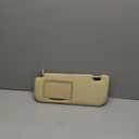 74320-02B21 74310-02K91 Left Driver Side Sun Visor, Replacement for Toyota Corolla 2014 2015 2016 2017 (Beige)