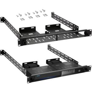 Mini PC Rack Mount for 2 Units, 1U 19-Inch Heavy Duty Server Mount Kit Compatible with Dell OptiPlex Micro, Lenovo ThinkCentre Tiny, HP EliteDesk Mini – Includes 2X RJ45 CAT6 Ports & Hand Screws