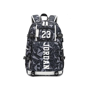 Basketball Player 23 Luminous Backpack Travel Daypacks Fans Bag for Men Women (Style 9)