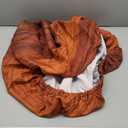 ARTSGOO Round Fitted Tablecloth with Elastic Edge Design Table Cover Waterproof Stain-Resistant Wipeable Table Cloth Fits 37"-44" Round Tables for Camping, Picnic, Dining, Outdoor