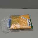 Faccito Litter Bag with Shoulder Strap Trash Pickup Bag Holder Lawn Leaf Chute Vinyl 4.45 Cubic Feet No Bending Portable Trash Picker Grabber for Patio Yard Garden Wear Gloves When Assembling(Yellow)