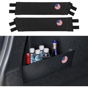 2PCS Car Rear Trunk Organizer Side Divider Board compatible with New Tesla Model 3 Highland 2024 2025 2026 Interior Accessories
