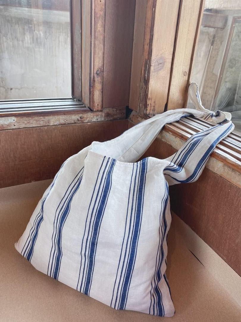 Linen Dobby Vintage Stripe Fabric (4707 6288 7116) Beige