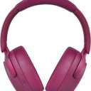 RORSOU B8 Bluetooth Headphones Over Ear, 6 EQ Music Modes and 50H Playtime Deep Bass Wireless Headphones with Mic, Lightweight Folding HiFi Stereo Headset for iPad/Travel/Tablet/PC/Home Red