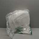 Kntiwiwo 60 inches Garment Bags for Closet Storage with Zipper Clear Garments Bag for Gowns Long, Dresses, Suit, Coat - Set of 20 [Upgraded Version]