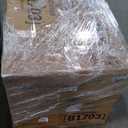 WOODBRIDGE 48" Acrylic Freestanding Bathtub Contemporary Soaking Tub, White Acrylic(Chrome Drain/Overflow),BTA1703-C-Drain&O