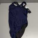 TYR TYReco Maxfit One Piece Swimsuit for Women - Athletic Training and Competition Swimwear - Resists Chlorine (36, Navy)