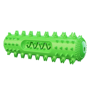 Dog Chew Toys Interactive Fun Teeth Cleaning Soft TPR Dog Toothbrush Dog Squeaky